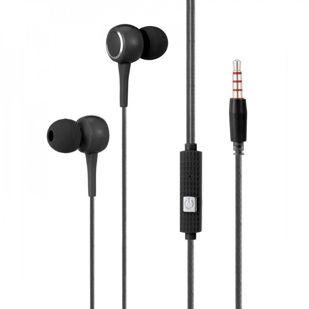 Kin Wired Earphone Black K-28. Kin Wired Earphone Black K-28.